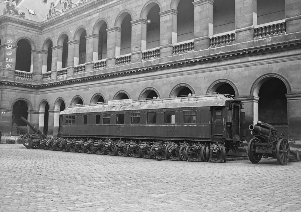 Le wagon de l'Armistice a séjourné à Clichy – CLICHYRAMA
